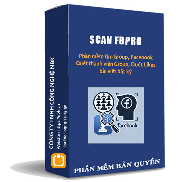 Phần mềm tìm Group, Facebook theo tên và khu vực bất kỳ, Quét thành viên, Quét like bài viết